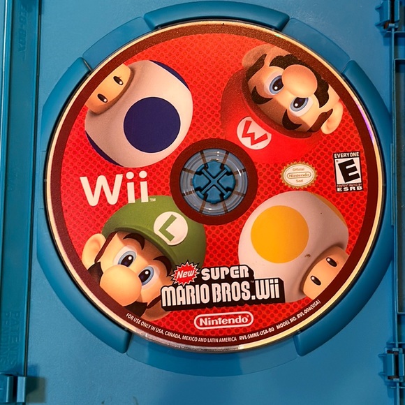 Nintendo Video Games & Consoles New Super Mario Bros Wii Game With